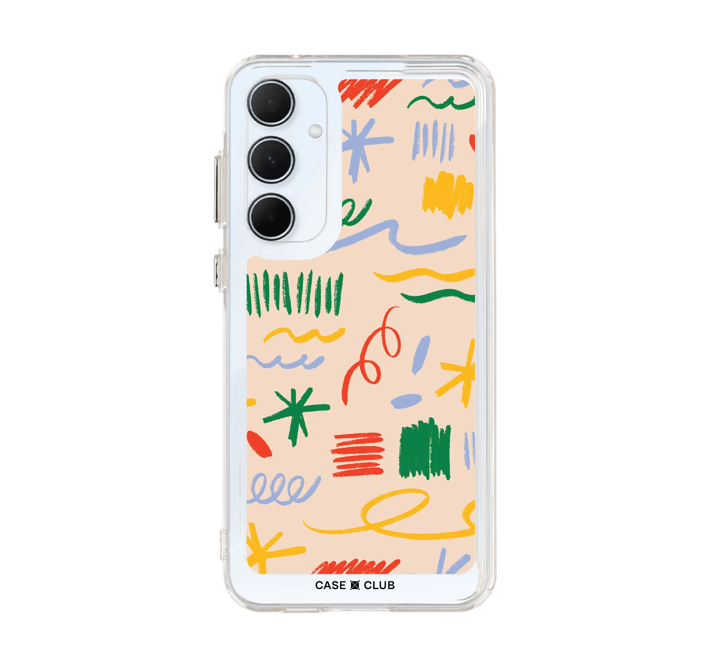 เคสใส samsung a55 ปลายพู่กันแห่งความสุข